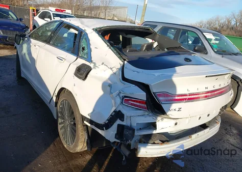 2018 Lincoln Mkz Hybrid Reserve z USA, uszkodzony, nr VIN 3LN6L5MU5JR617998